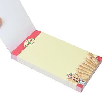 Amazon.co.jp: じゃがりこ[メモ帳]箱入りスライドメモ/チーズ お